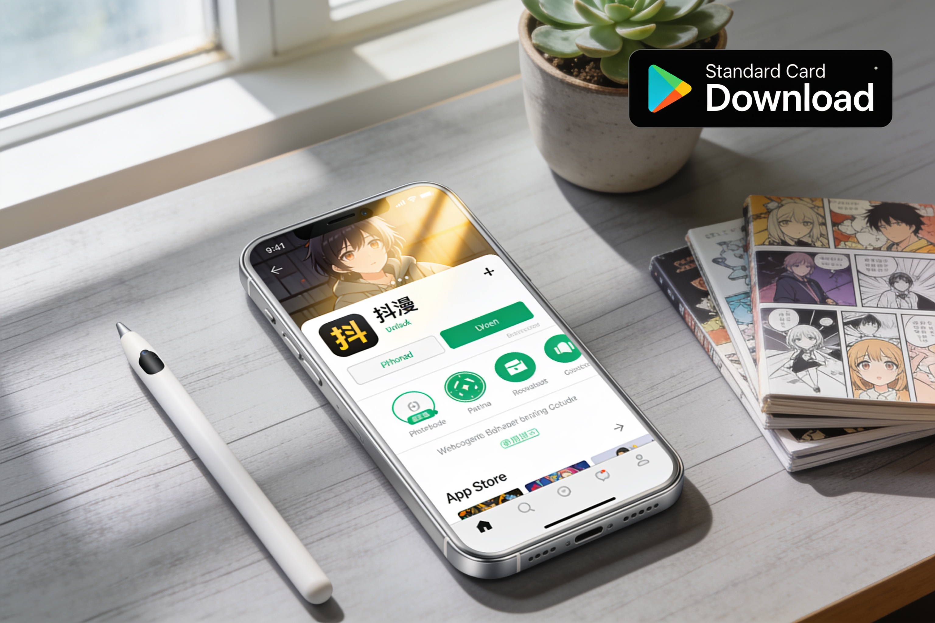 在App Store下载抖漫